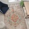 Flash Furniture Distressed Medallion Area Rug - 5' x 7' - Gray Multi Polyester RC-EG-202101-02-57-GR-GG - alternate 7